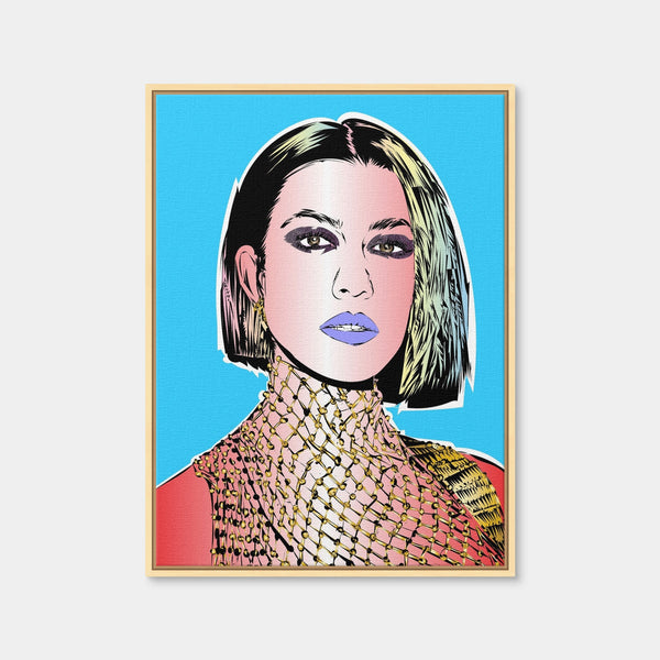 Kourtney Wall Art — Framed Canvas Format preview