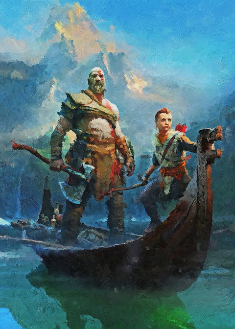 Kratos Wall Art