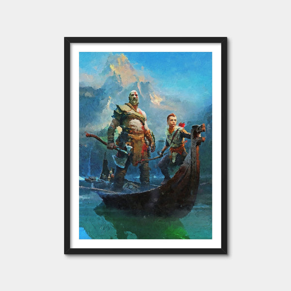 Kratos Wall Art — Framed Print Format preview