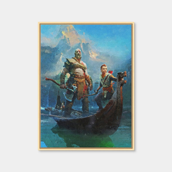 Kratos Wall Art — Framed Canvas Format preview
