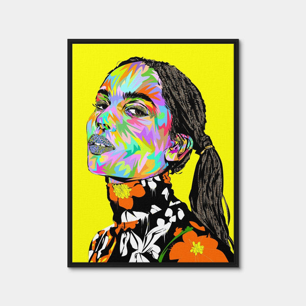Kravits Wall Art — Framed Canvas Format preview
