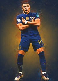 Kylian Mbappe Wall Art