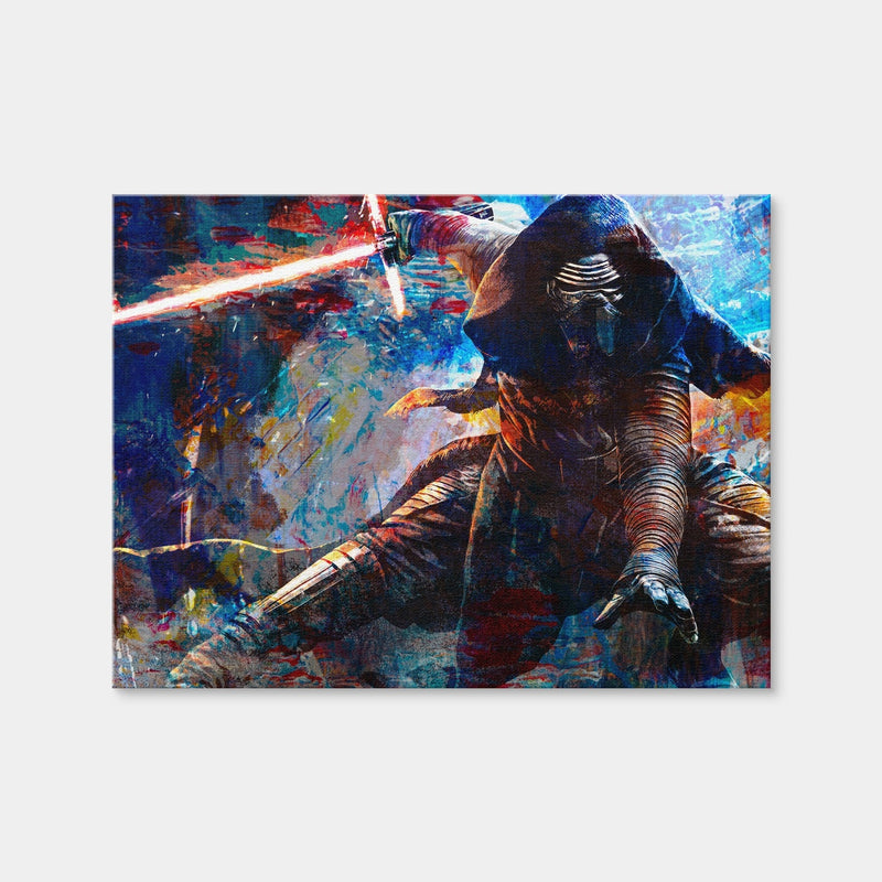 AUTO-MOCKUP WHITE | Kylo Ren Full Armor | 1 Piece | Gallery Wrap Canvas | group=4x3
