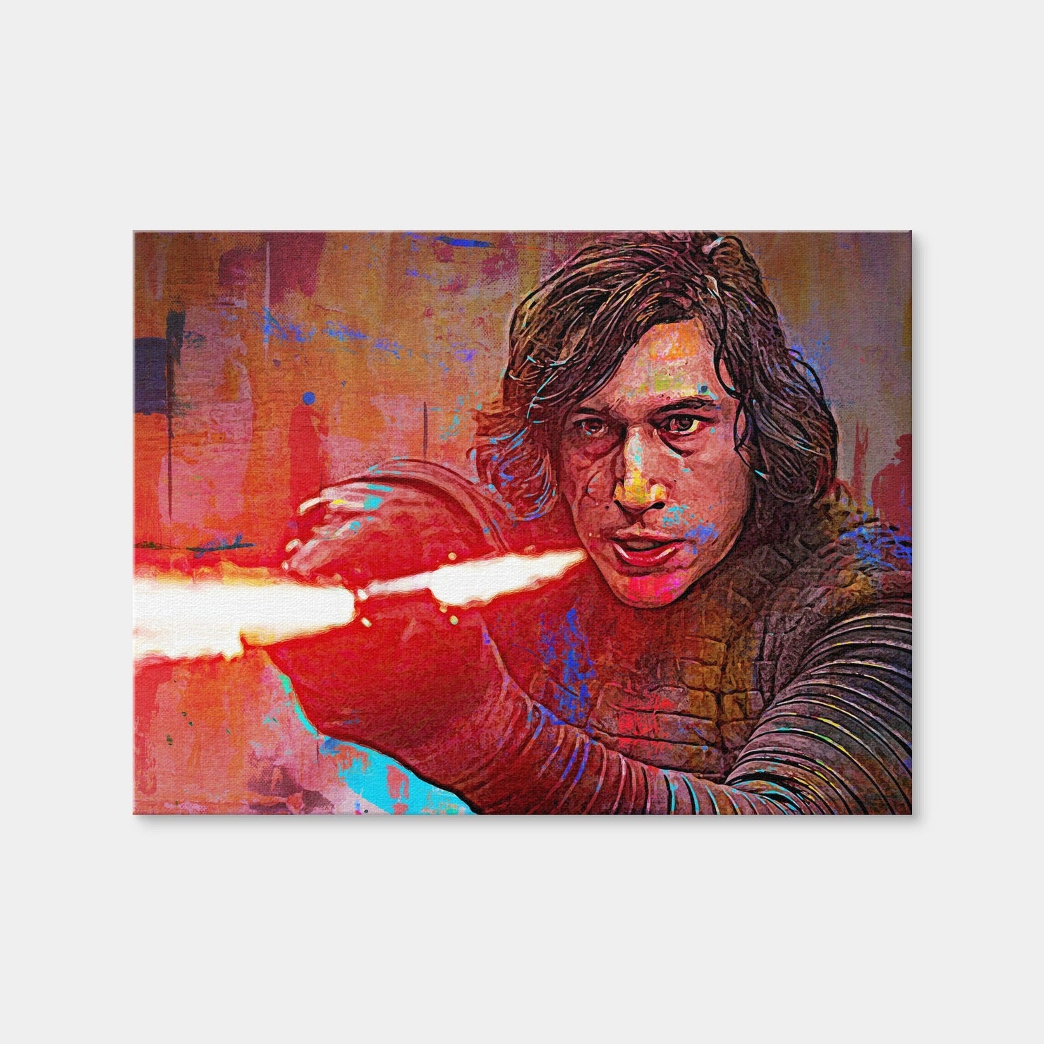 AUTO-MOCKUP WHITE | Kylo Ren | 1 Piece | Gallery Wrap Canvas | group=4x3