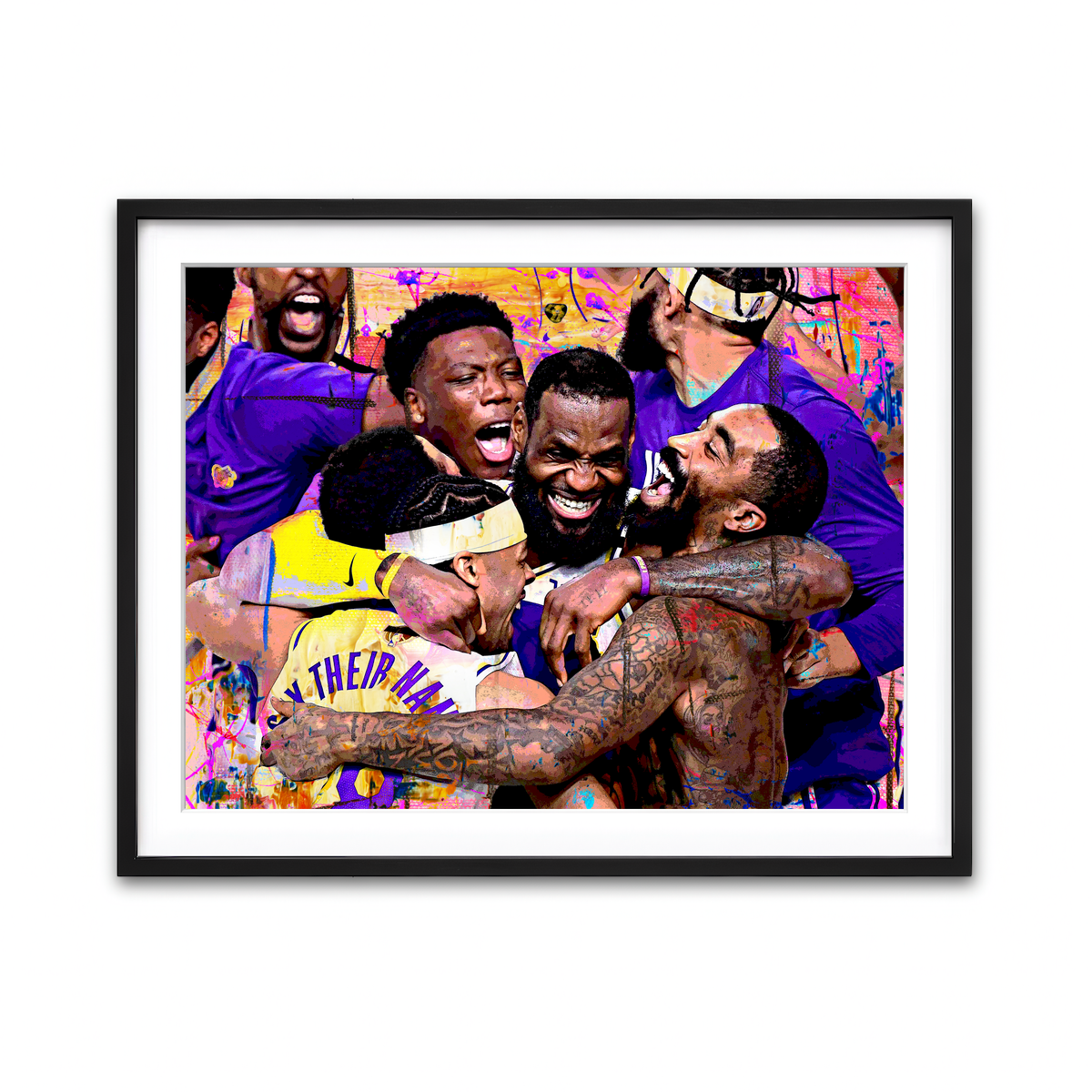 Framed Print 4x3 Black