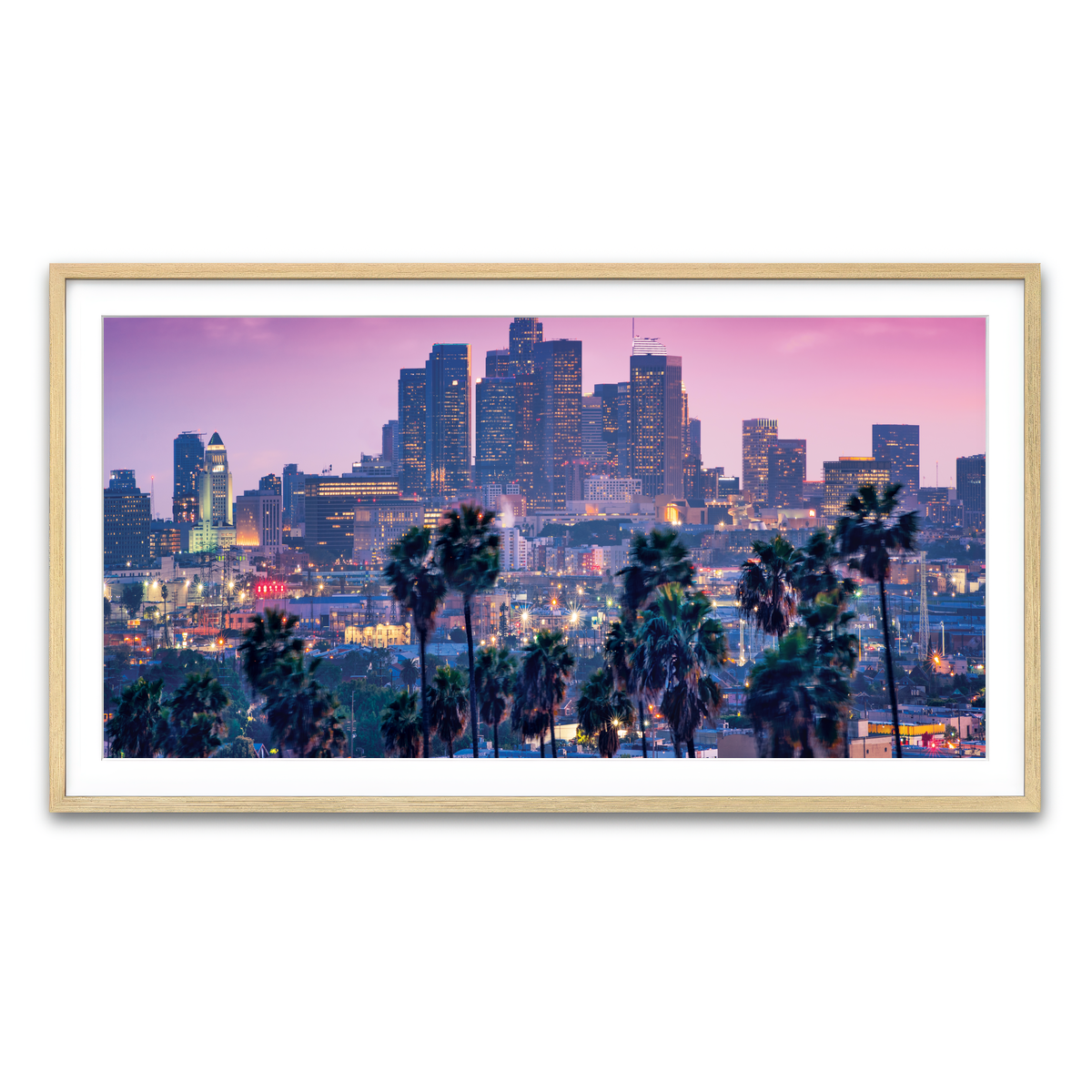 Framed Print 2x1 Natural