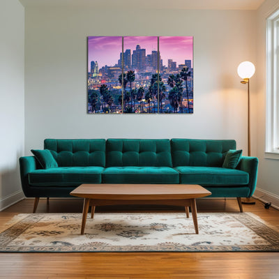 AUTO-MOCKUP ROOM | LA Palm Tree Sunset