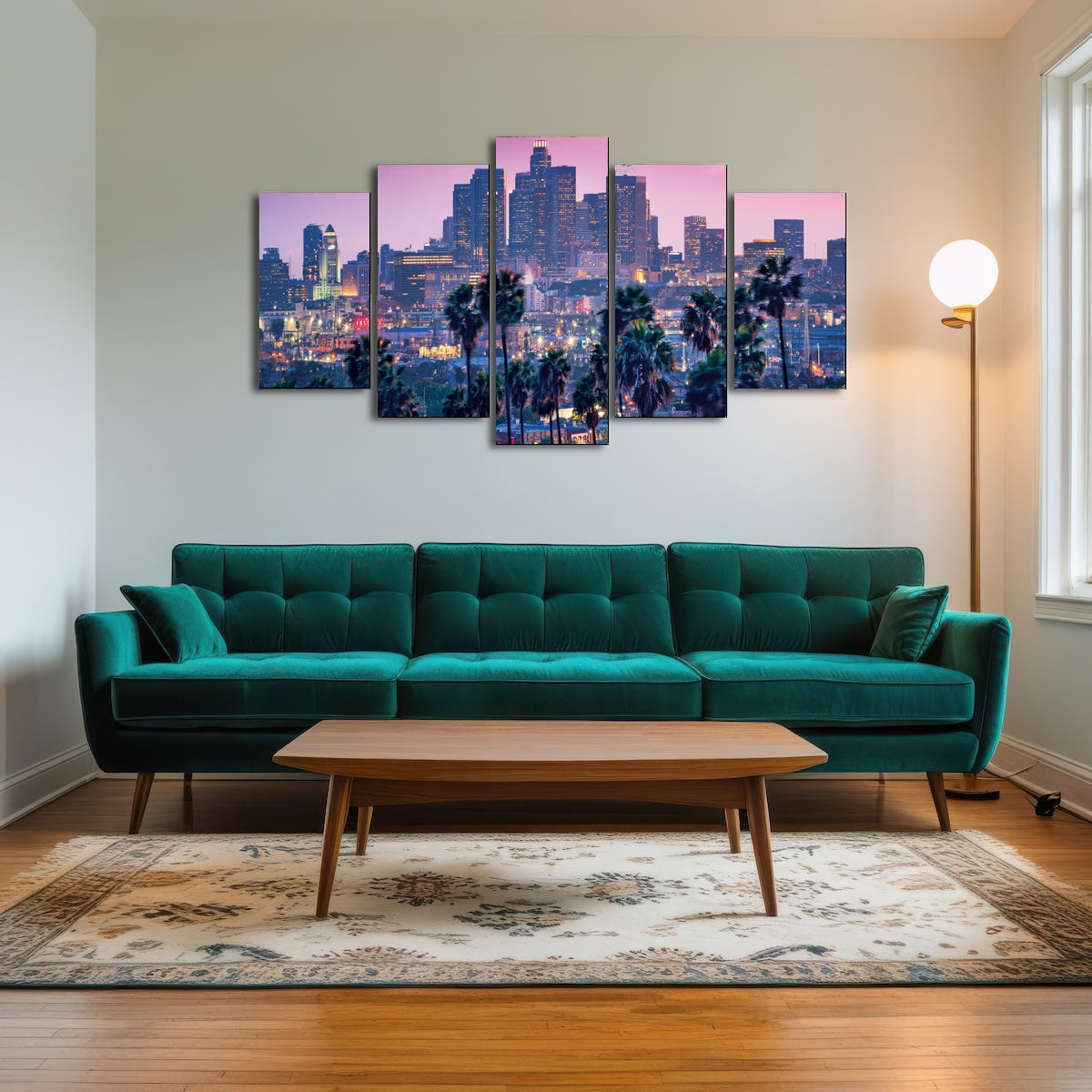 AUTO-MOCKUP ROOM | LA Palm Tree Sunset