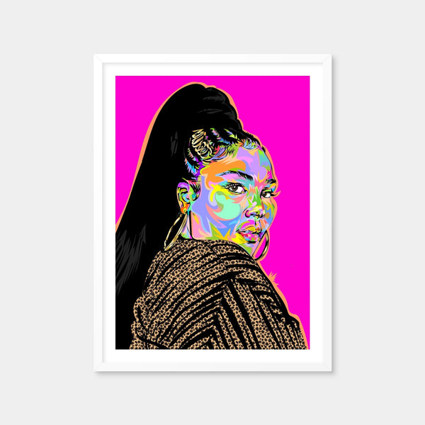 Lizzo Wall Art — Framed Print Format preview