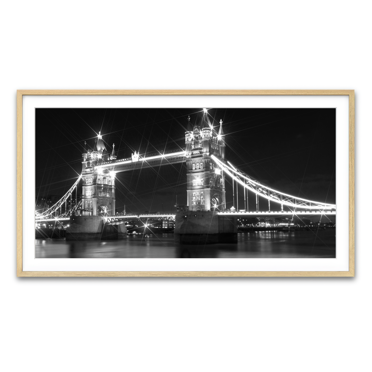 Framed Print 2x1 Natural