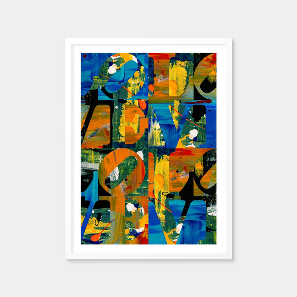 Love Quadrant Wall Art — Framed Print Format preview