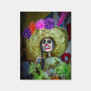 AUTO-MOCKUP WHITE | La Calavera Catrina | 1 Piece | Gallery Wrap Canvas | group=3x4