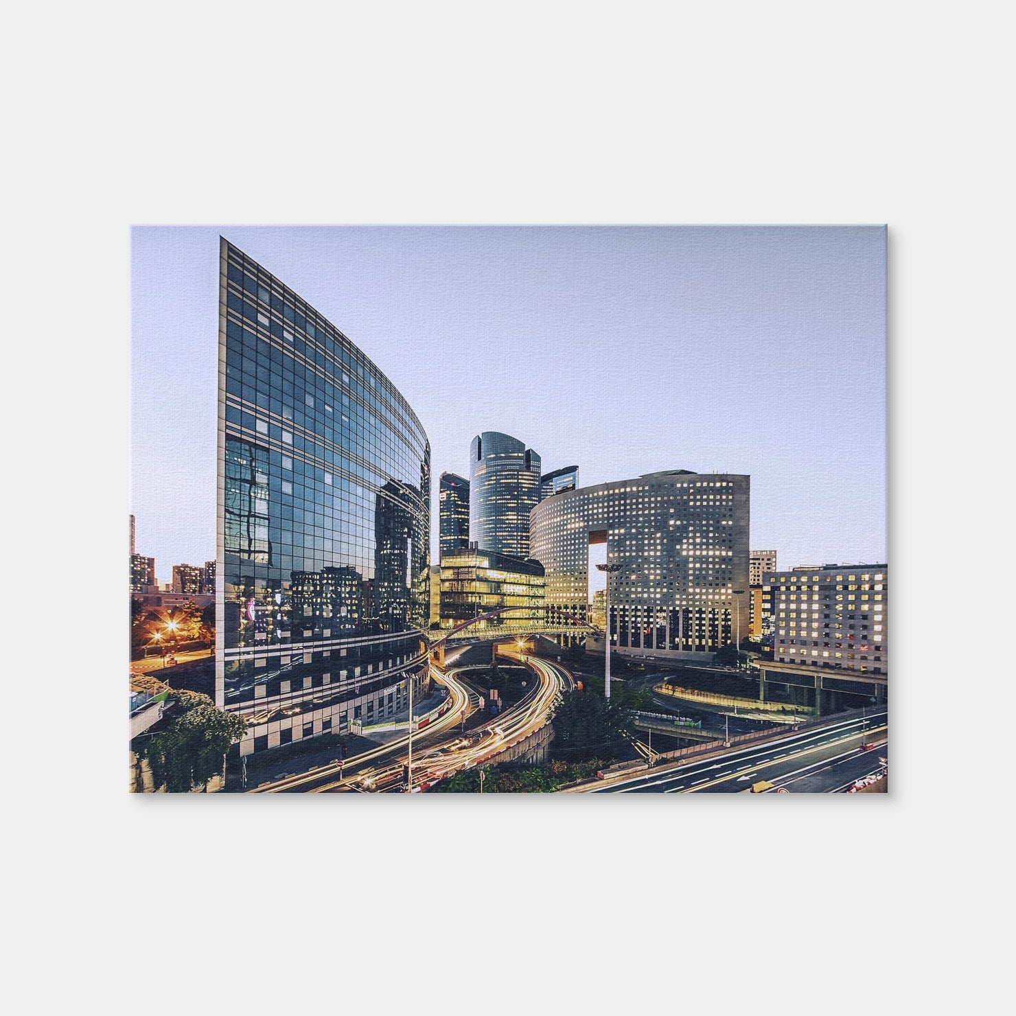 AUTO-MOCKUP WHITE | La Defense | 1 Piece | Gallery Wrap Canvas | group=4x3