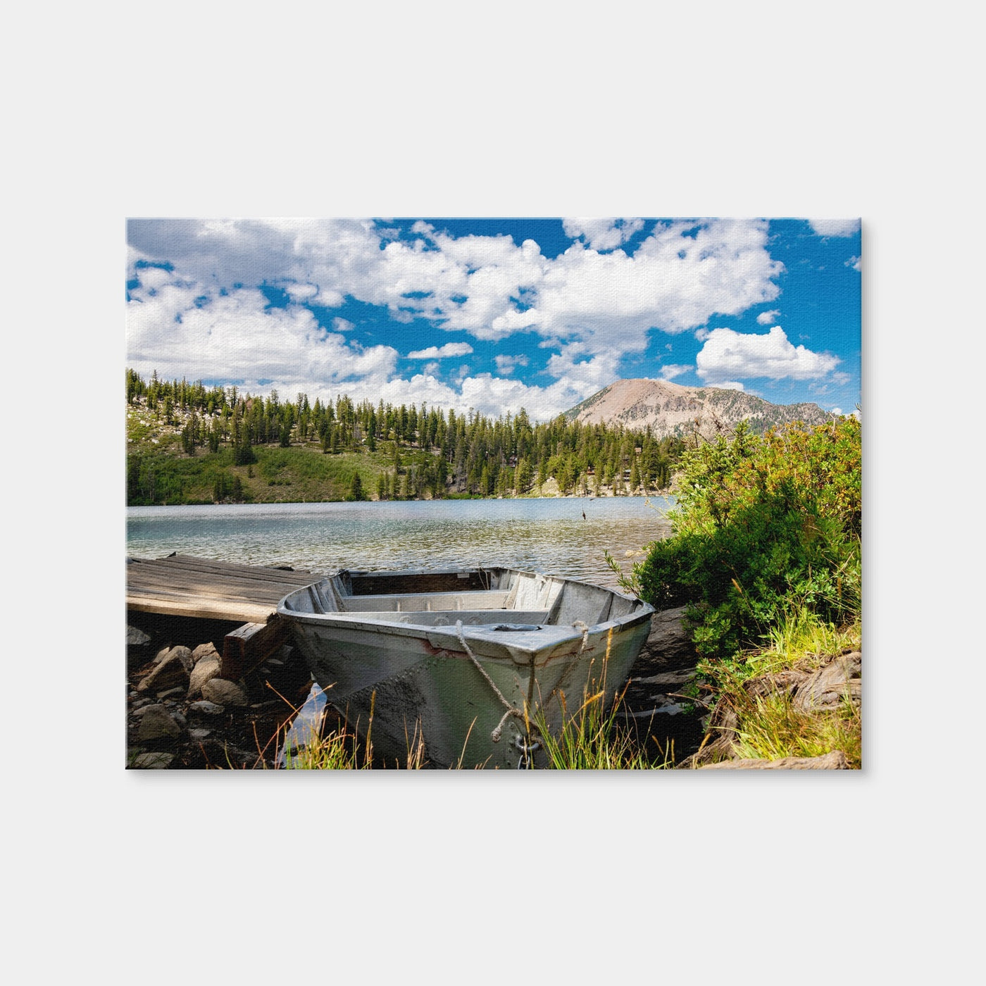 AUTO-MOCKUP WHITE | Lake George Boat | 1 Piece | Gallery Wrap Canvas | group=4x3