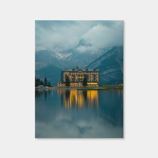 AUTO-MOCKUP WHITE | Lake Misurina | 1 Piece | Gallery Wrap Canvas | group=3x4