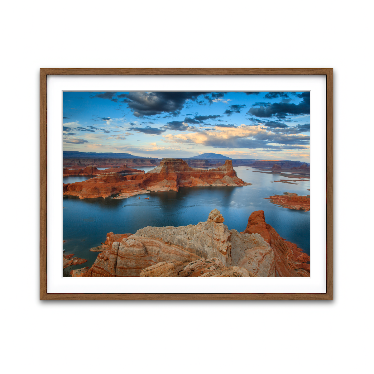 Framed Print 4x3 Walnut