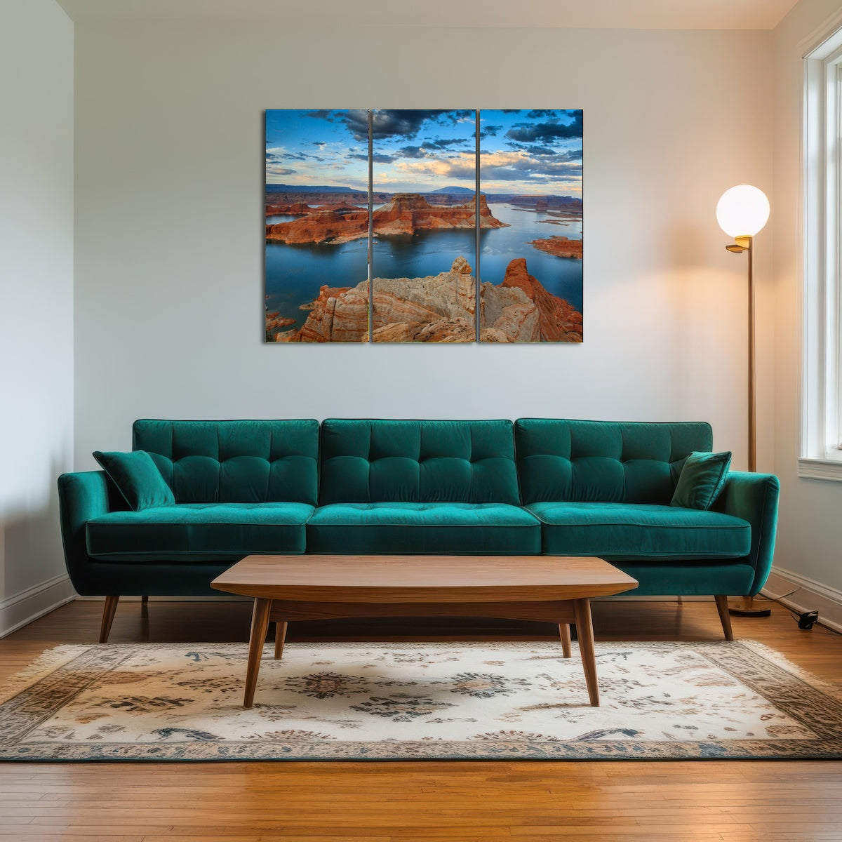 AUTO-MOCKUP ROOM | Lake Powell from Alstrom Point