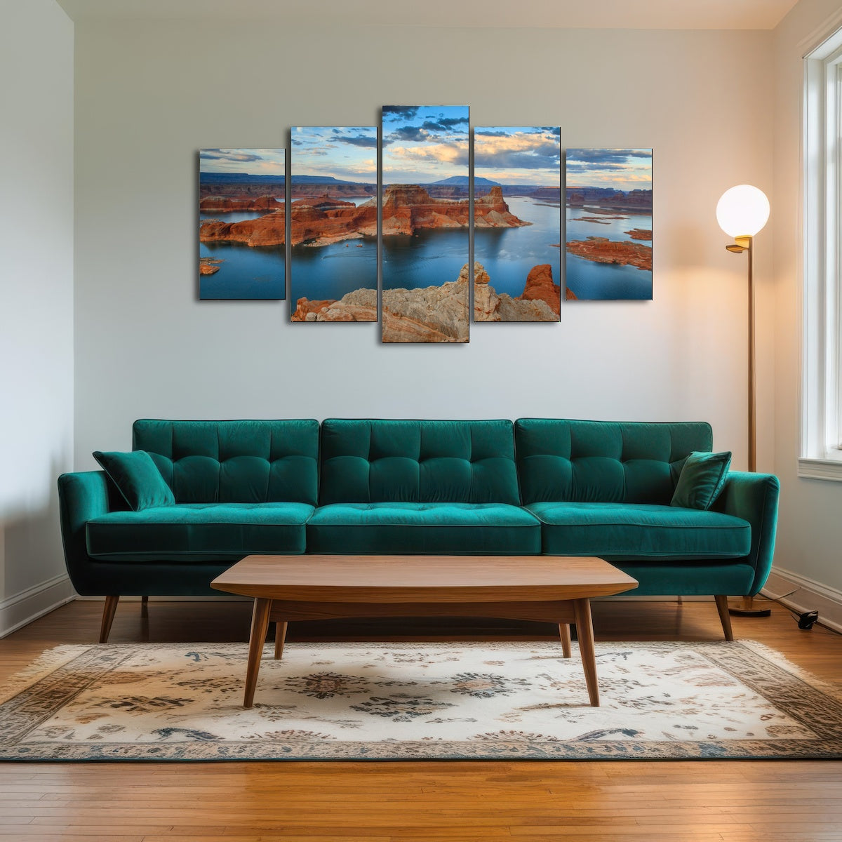 AUTO-MOCKUP ROOM | Lake Powell from Alstrom Point