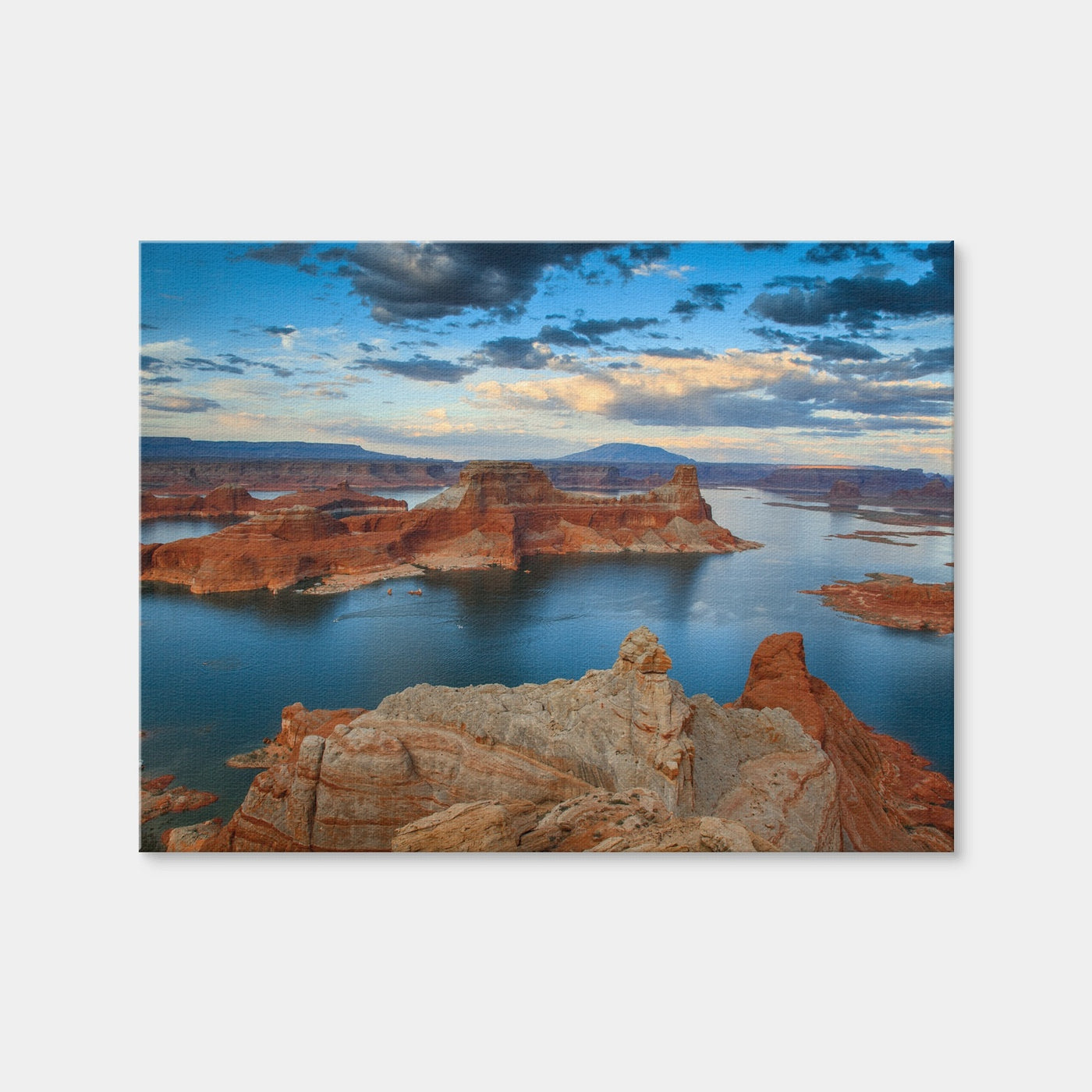 AUTO-MOCKUP WHITE | Lake Powell from Alstrom Point | 1 Piece | Gallery Wrap Canvas | group=4x3