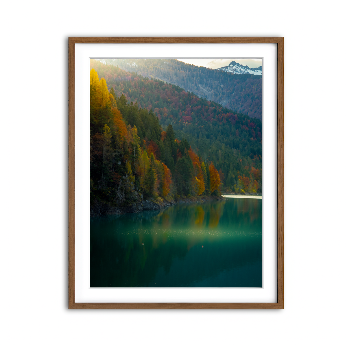Framed Print 3x4 Walnut