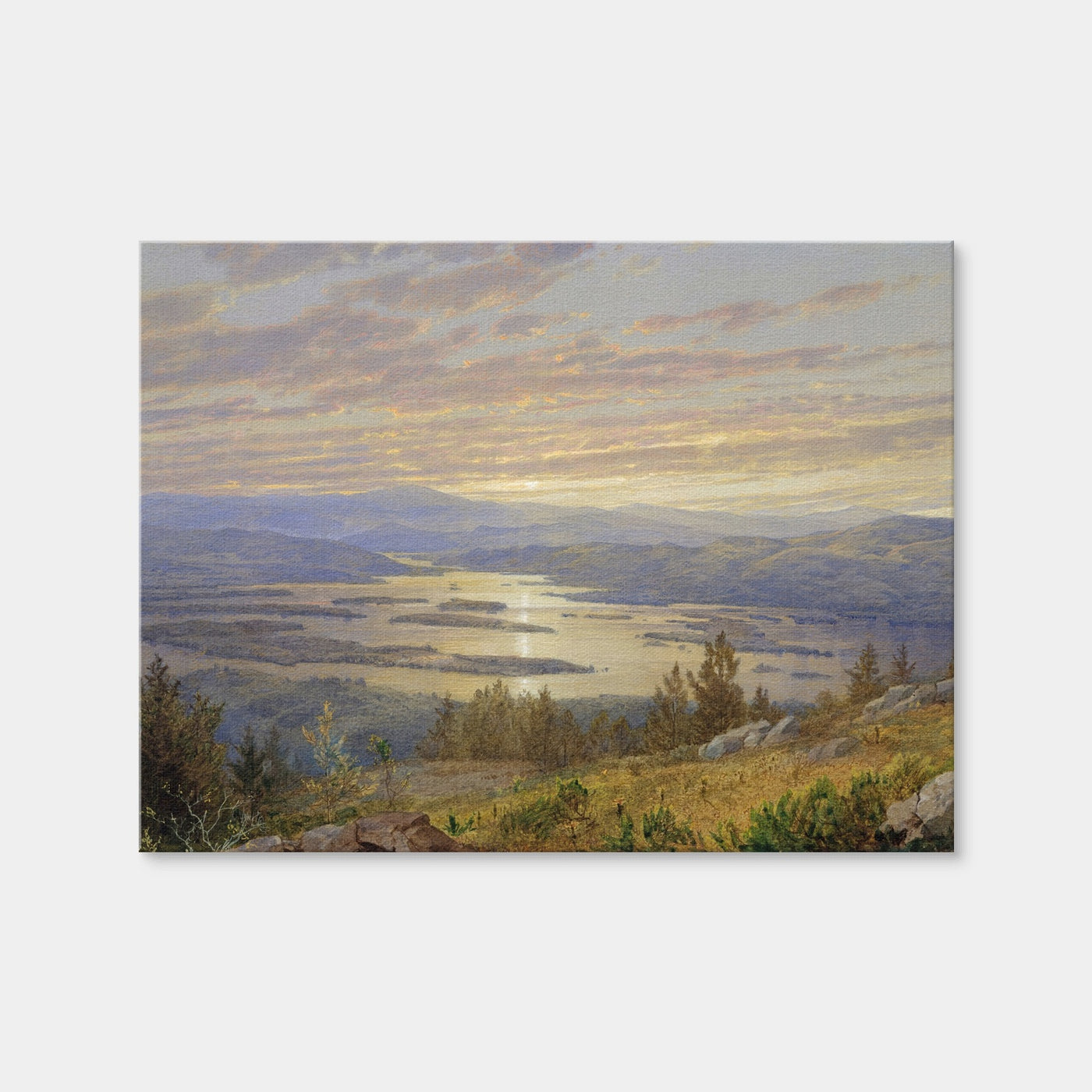 AUTO-MOCKUP WHITE | Lake Squam New Hampshire | 1 Piece | Gallery Wrap Canvas | group=4x3