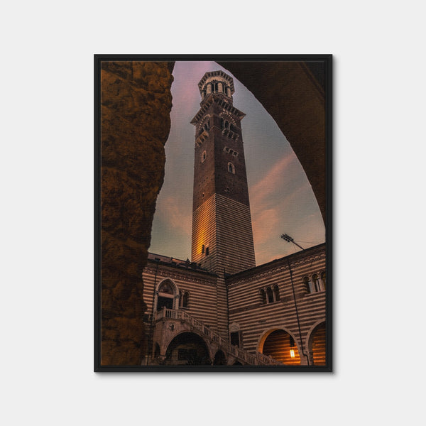 Lamberti Tower Wall Art — Framed Canvas Format preview
