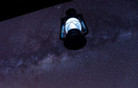 Lamp and Sky Wall Art