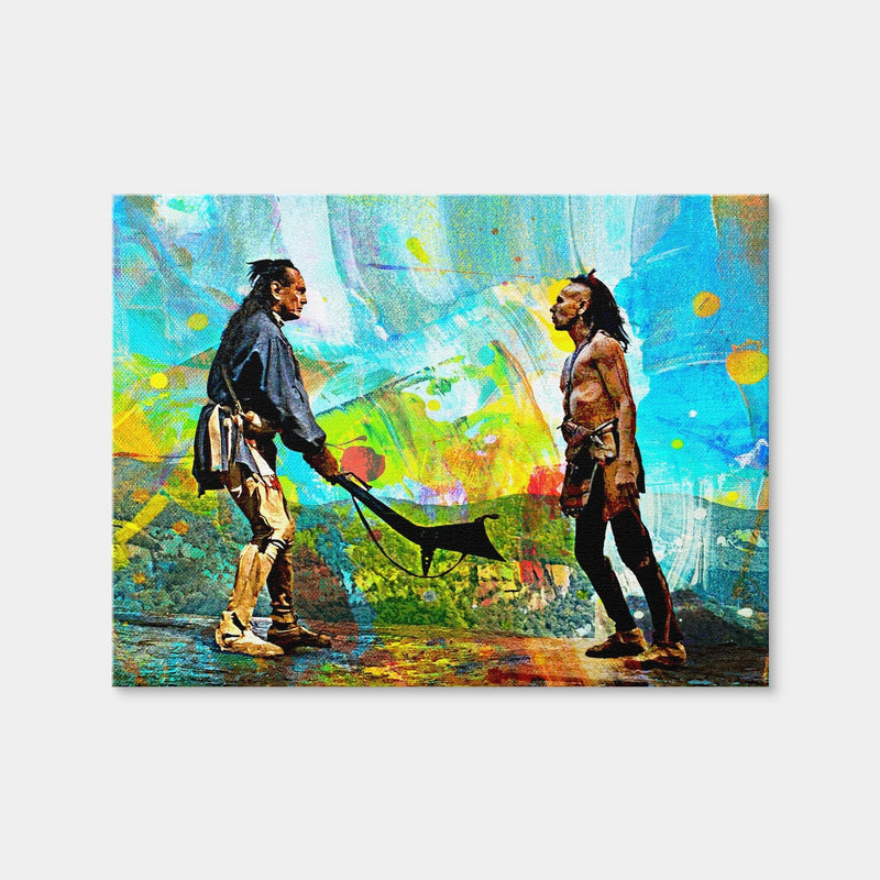 AUTO-MOCKUP WHITE | Last of the Mohicans Brushed | 1 Piece | Gallery Wrap Canvas | group=4x3