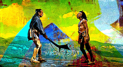 Last of the Mohicans Yellow Blend Wall Art