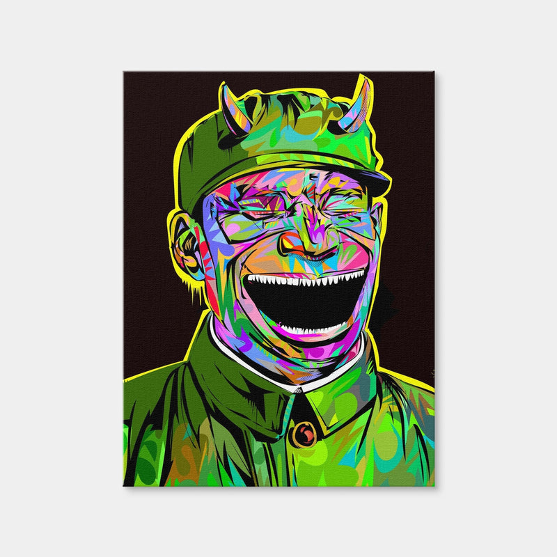 AUTO-MOCKUP WHITE | Laughing 2 Devil | 1 Piece | Gallery Wrap | group=3x4