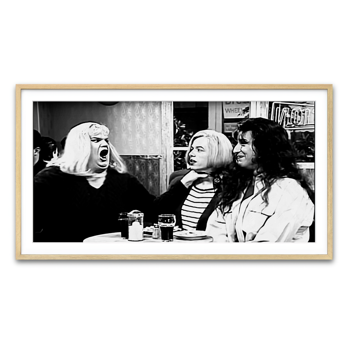 Framed Print 2x1 Natural