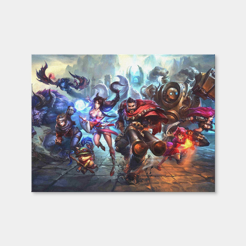 AUTO-MOCKUP WHITE | League of Legends | 1 Piece | Gallery Wrap Canvas | group=4x3