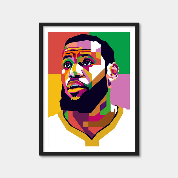 Lebron Wall Art — Framed Print Format preview