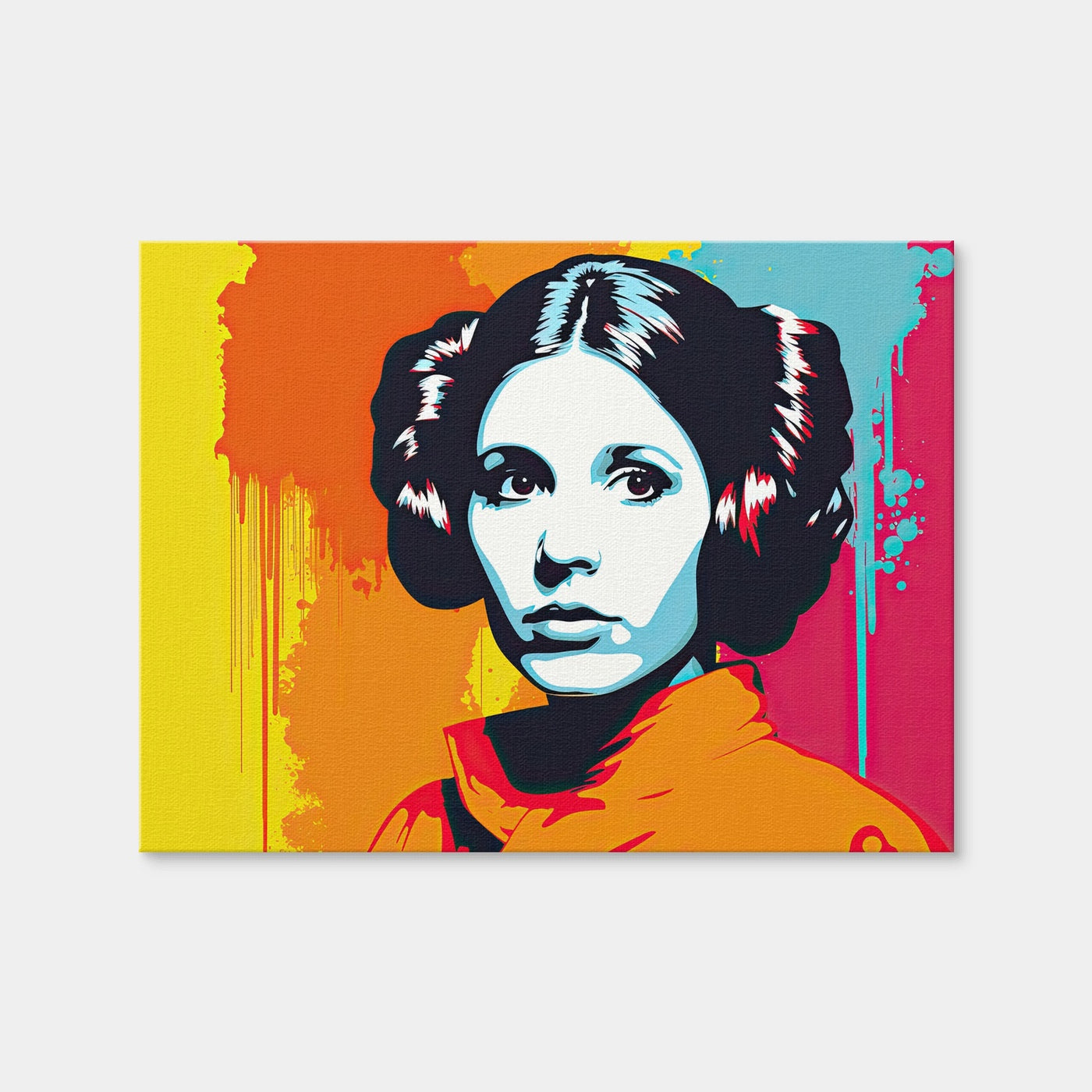 AUTO-MOCKUP WHITE | Leia Warhol Style | 1 Piece | Gallery Wrap Canvas | group=4x3