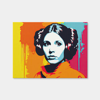 AUTO-MOCKUP WHITE | Leia Warhol Style | 1 Piece | Gallery Wrap Canvas | group=4x3