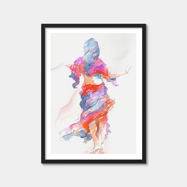 Leisurely Drift Wall Art — Framed Print Format preview