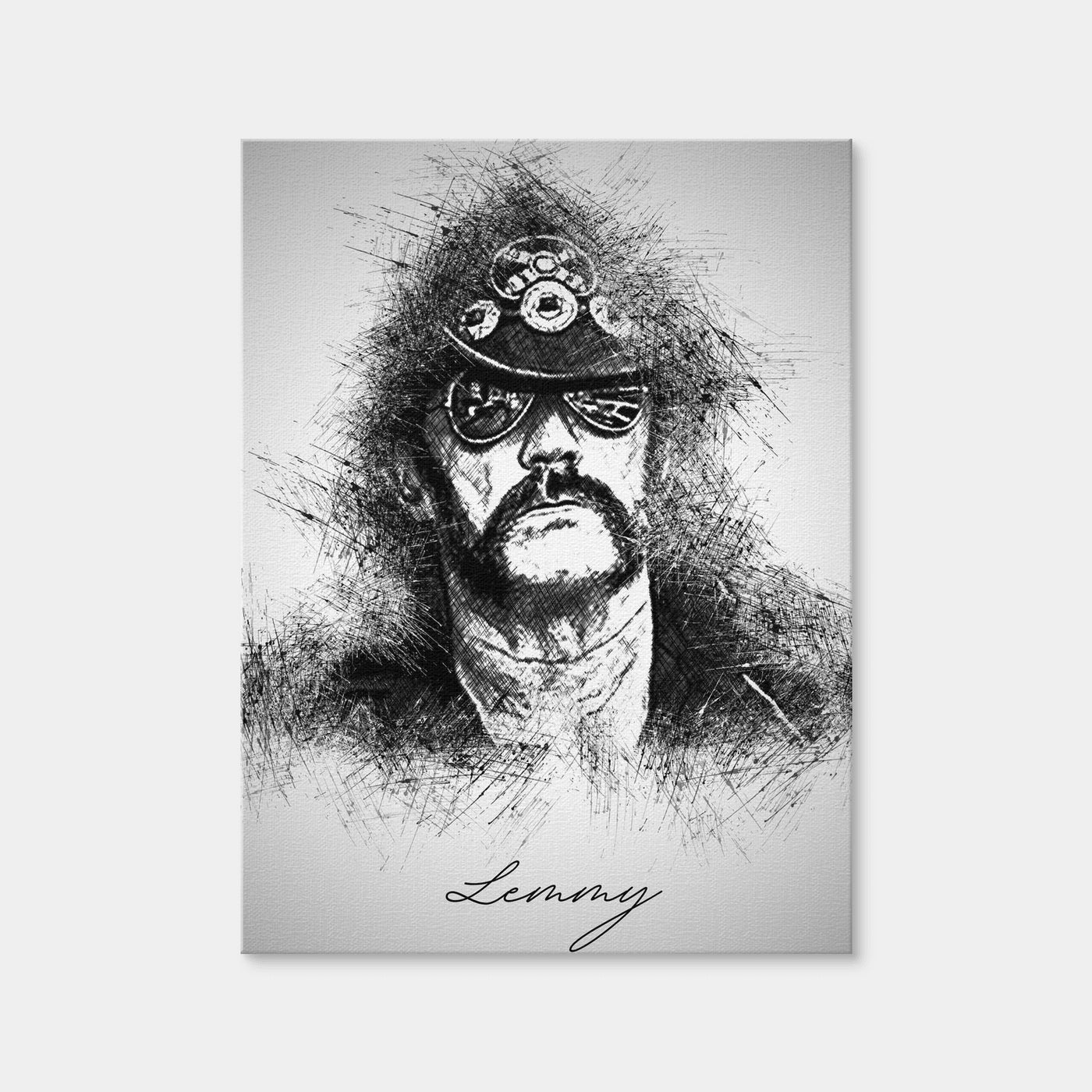 AUTO-MOCKUP WHITE | Lemmy | 1 Piece | Gallery Wrap Canvas | group=3x4