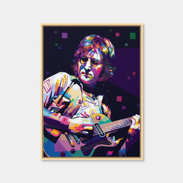 Lennon Wall Art — Framed Canvas Format preview