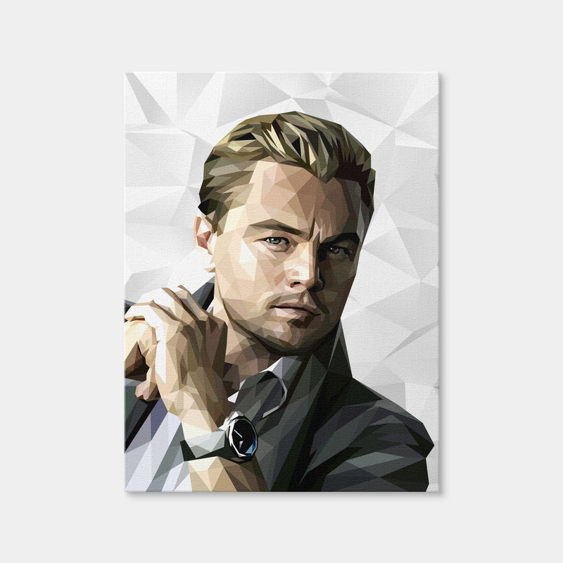 AUTO-MOCKUP WHITE | Leonardo DiCaprio | 1 Piece | Gallery Wrap Canvas | group=3x4