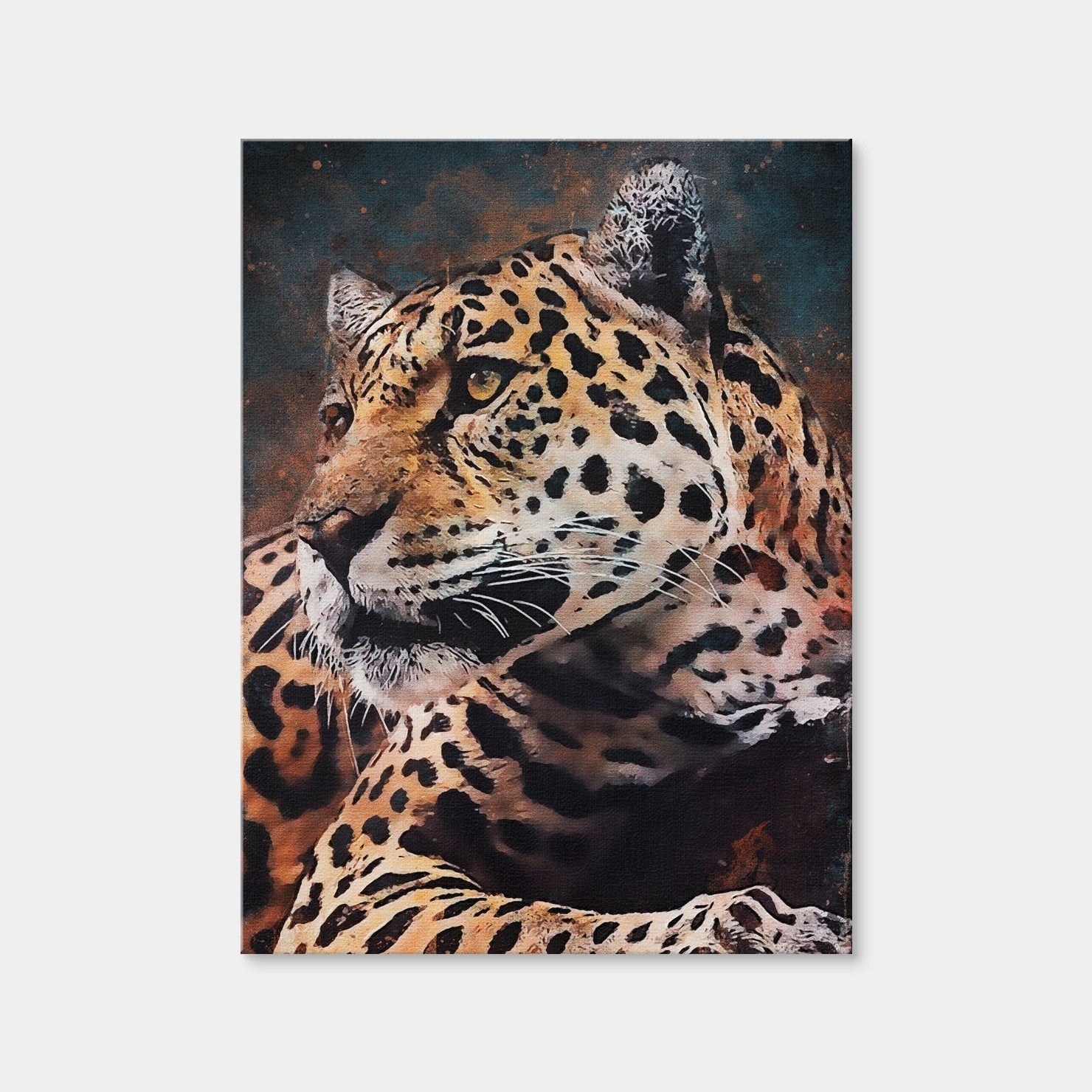 AUTO-MOCKUP WHITE | Leopard Painting | 1 Piece | Gallery Wrap Canvas | group=3x4