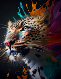 Leopard Portrait Wall Art