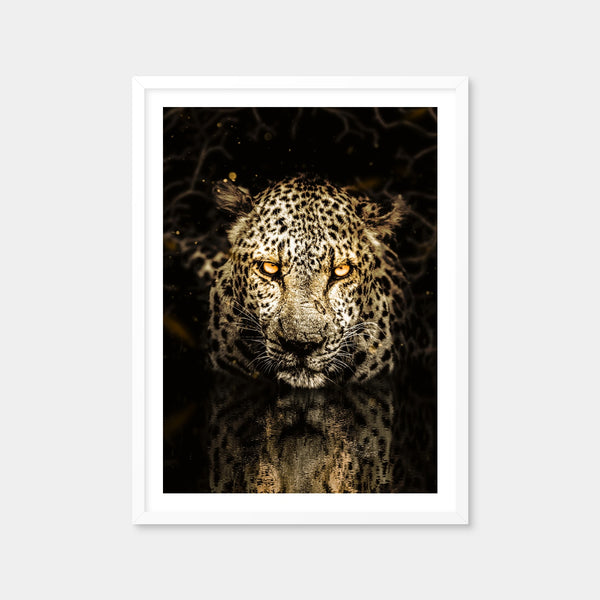 Leopard Wall Art — Framed Print Format preview