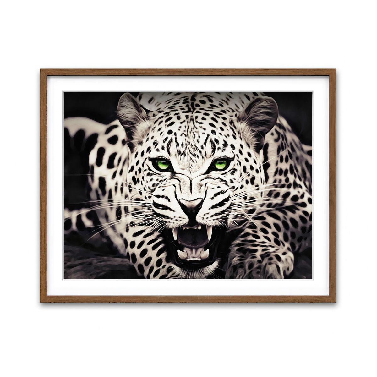 Framed Print 4x3 Walnut