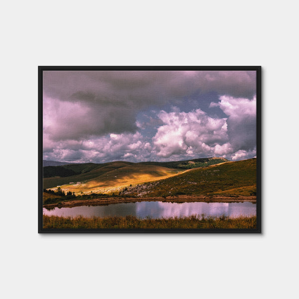 Lessinia Mountains Wall Art — Framed Canvas Format preview
