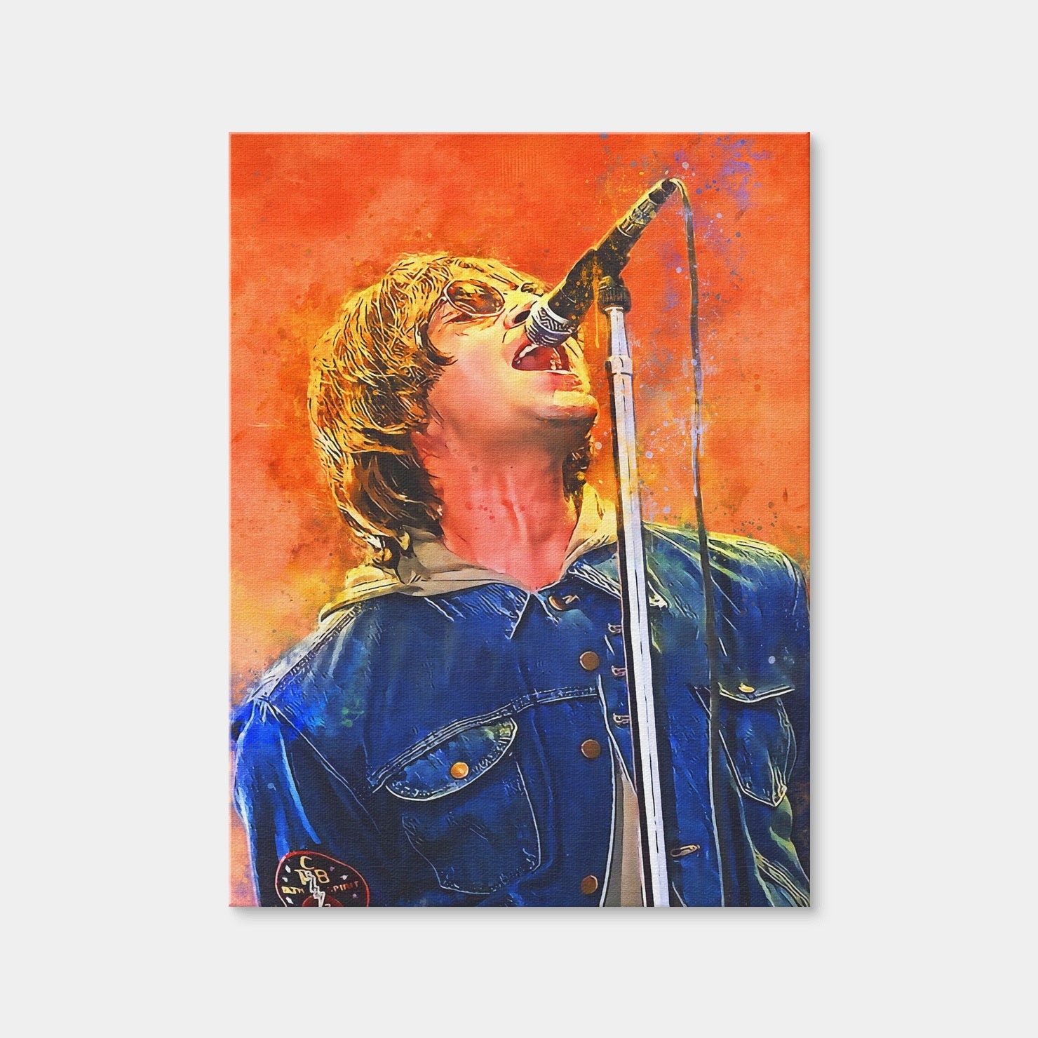 AUTO-MOCKUP WHITE | Liam Gallagher | 1 Piece | Gallery Wrap Canvas | group=3x4