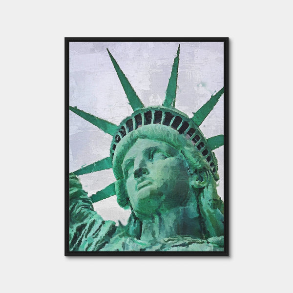 Liberty Close-Up Wall Art — Framed Canvas Format preview