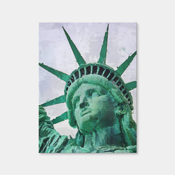 Liberty Close-Up Wall Art — Canvas Wrap Format preview