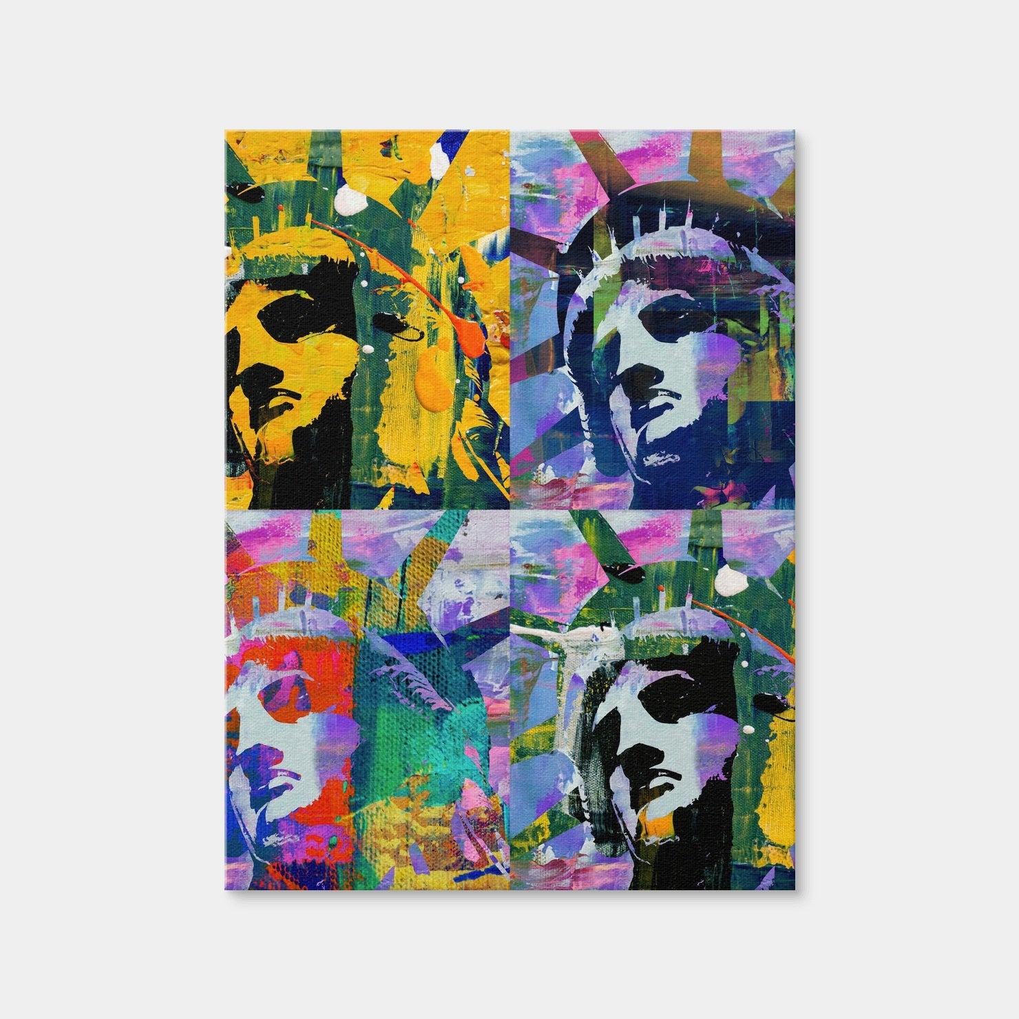 AUTO-MOCKUP WHITE | Liberty Quadrant | 1 Piece | Gallery Wrap Canvas | group=3x4