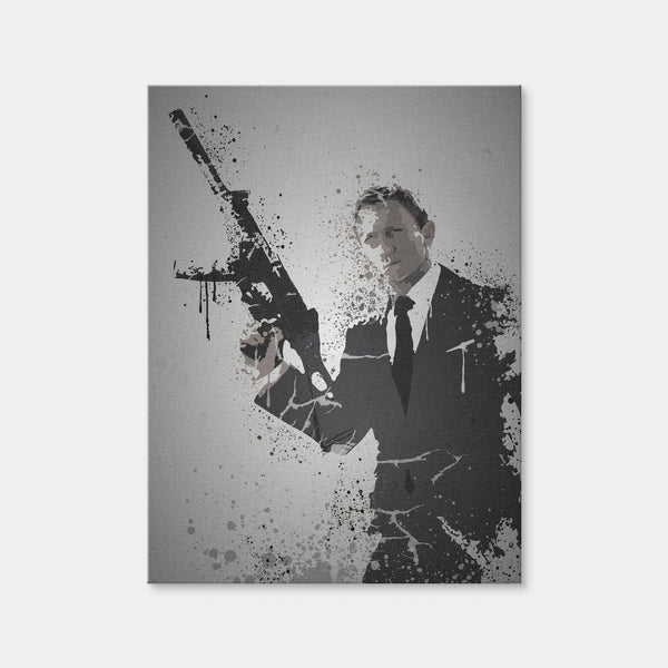 License To Kill Wall Art — Canvas Wrap Format preview