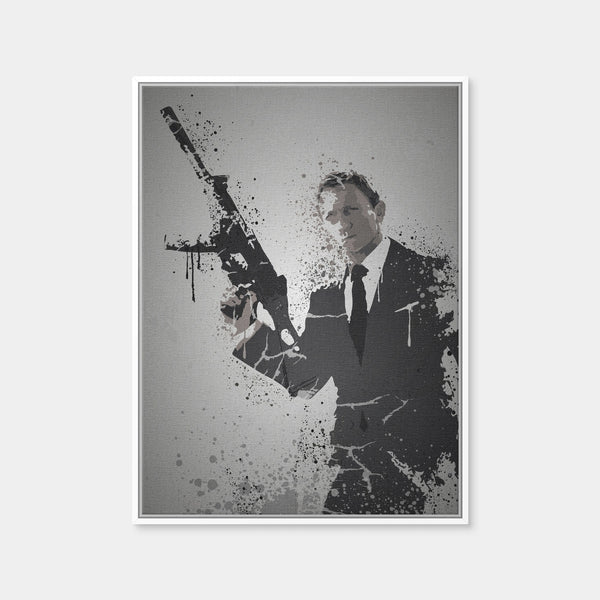 License To Kill Wall Art — Framed Canvas Format preview